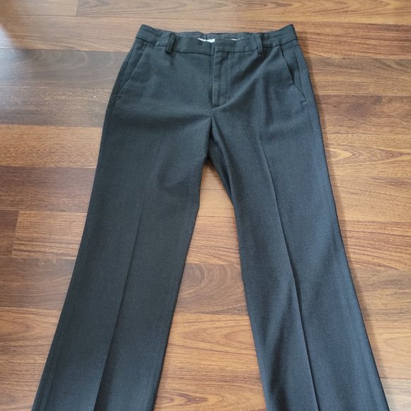Zara Basics, Dark Gray - Black Dress Pants, Classic, Size 4 - Picture 1 of 2